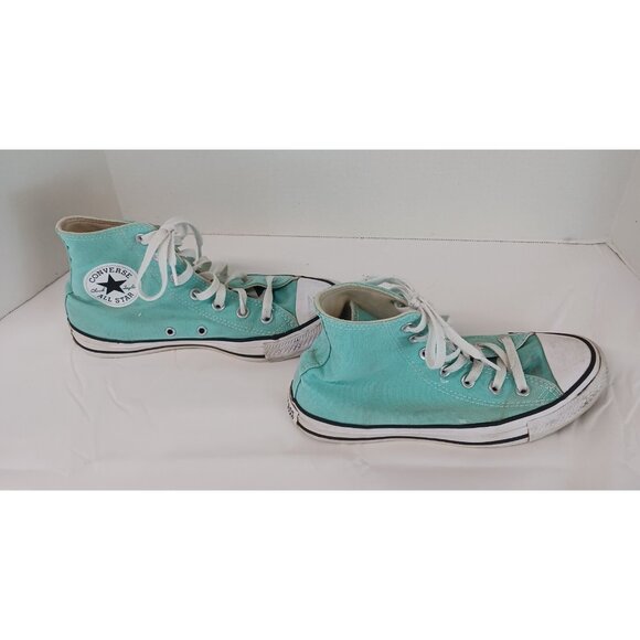 Converse Shoes - Converse All Star Hi-Top Sneakers Chuck Taylor Unisex Men 6/ Women 7 Turquoise
